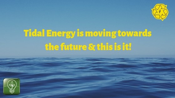 Tidal Energy is slowly moving towards the future & this is it!