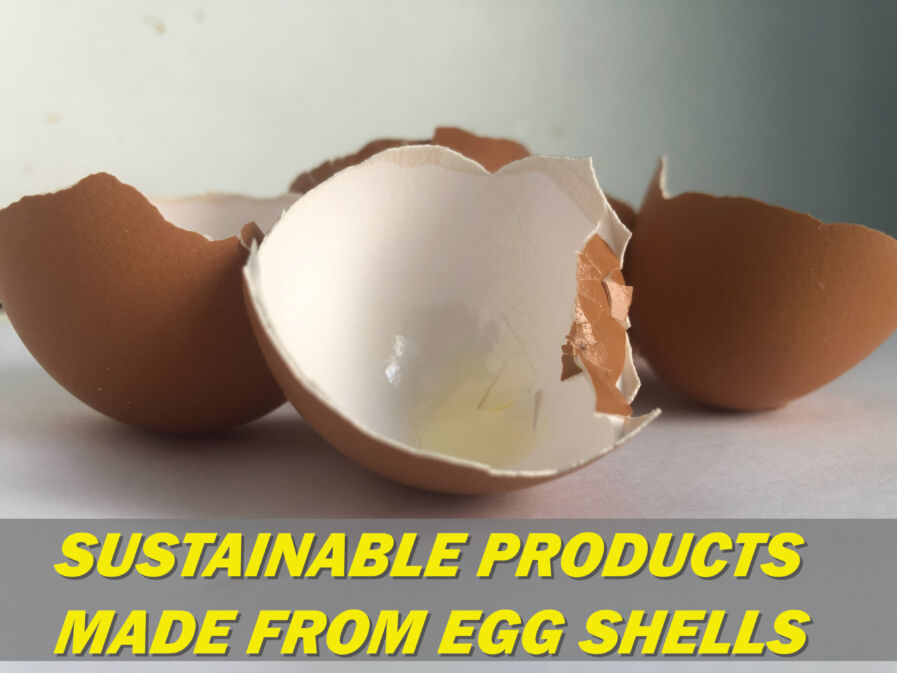 Cracked eggshells